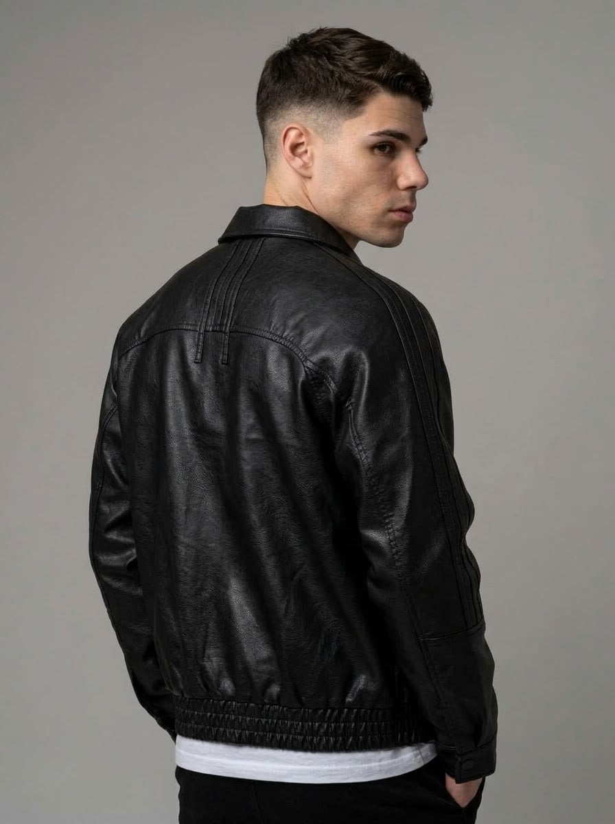 CHAQUETA ZARA HOMBRE STARBOY NEGRO