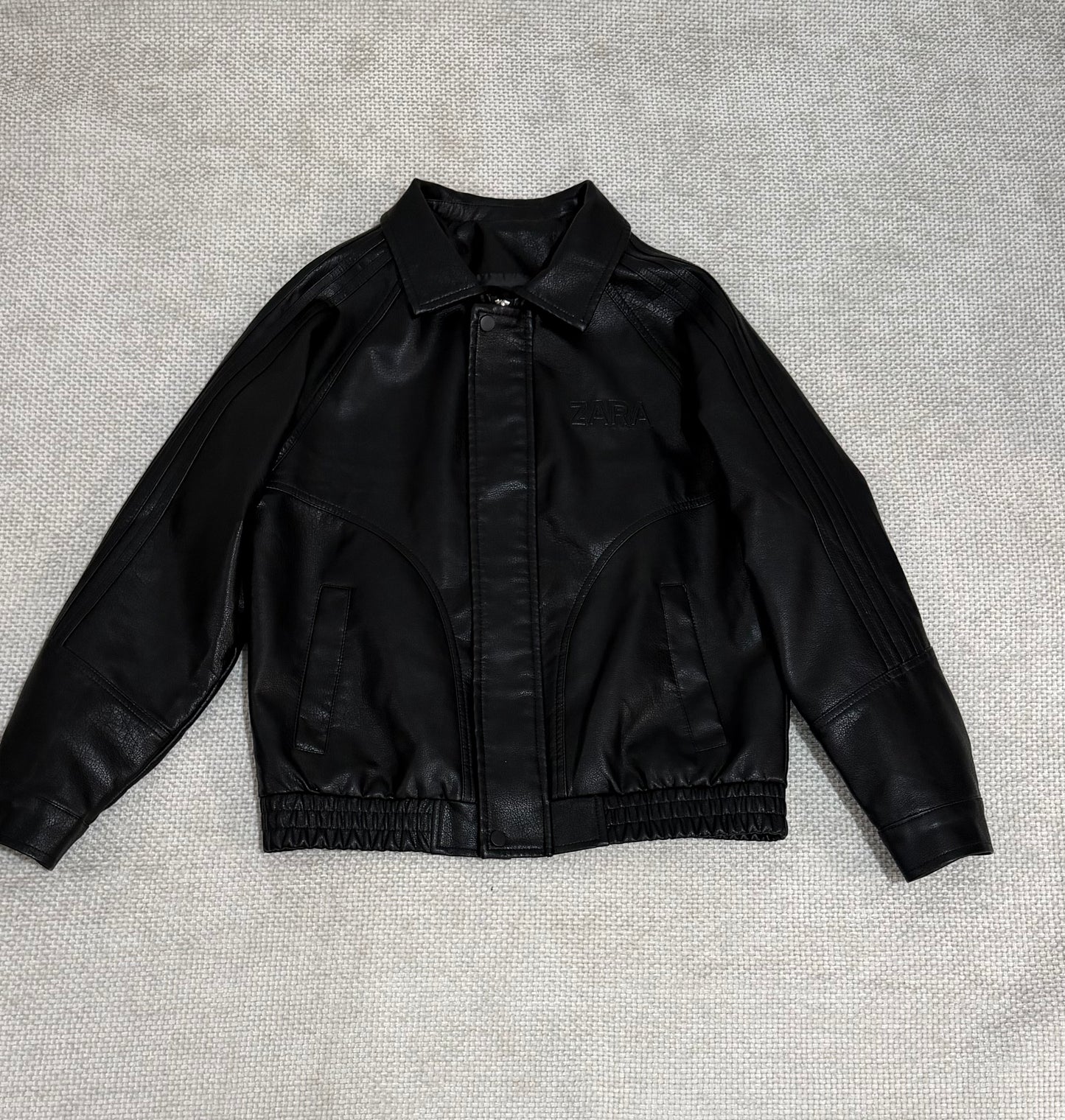 CHAQUETA ZARA HOMBRE STARBOY NEGRO