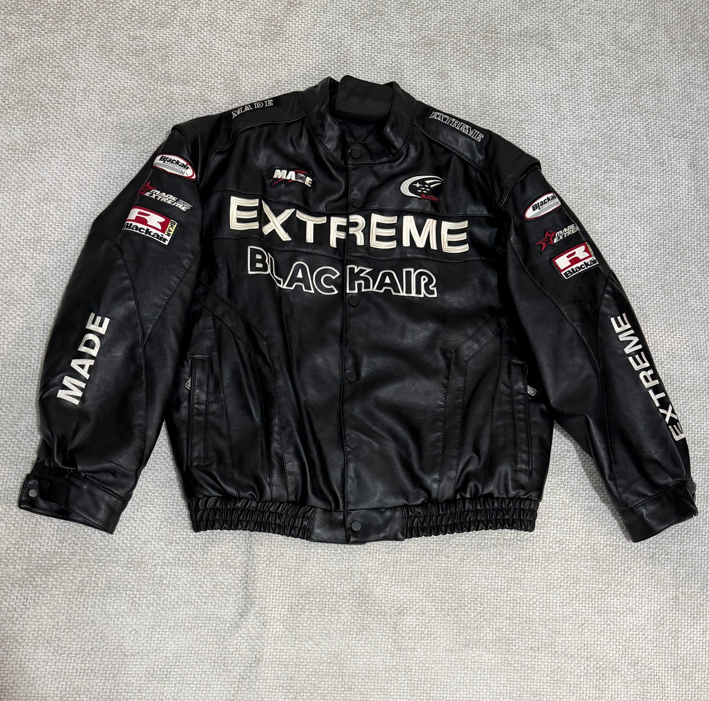 CASACA EXTREME BOXY FIT OVERSIZE NEGRO
