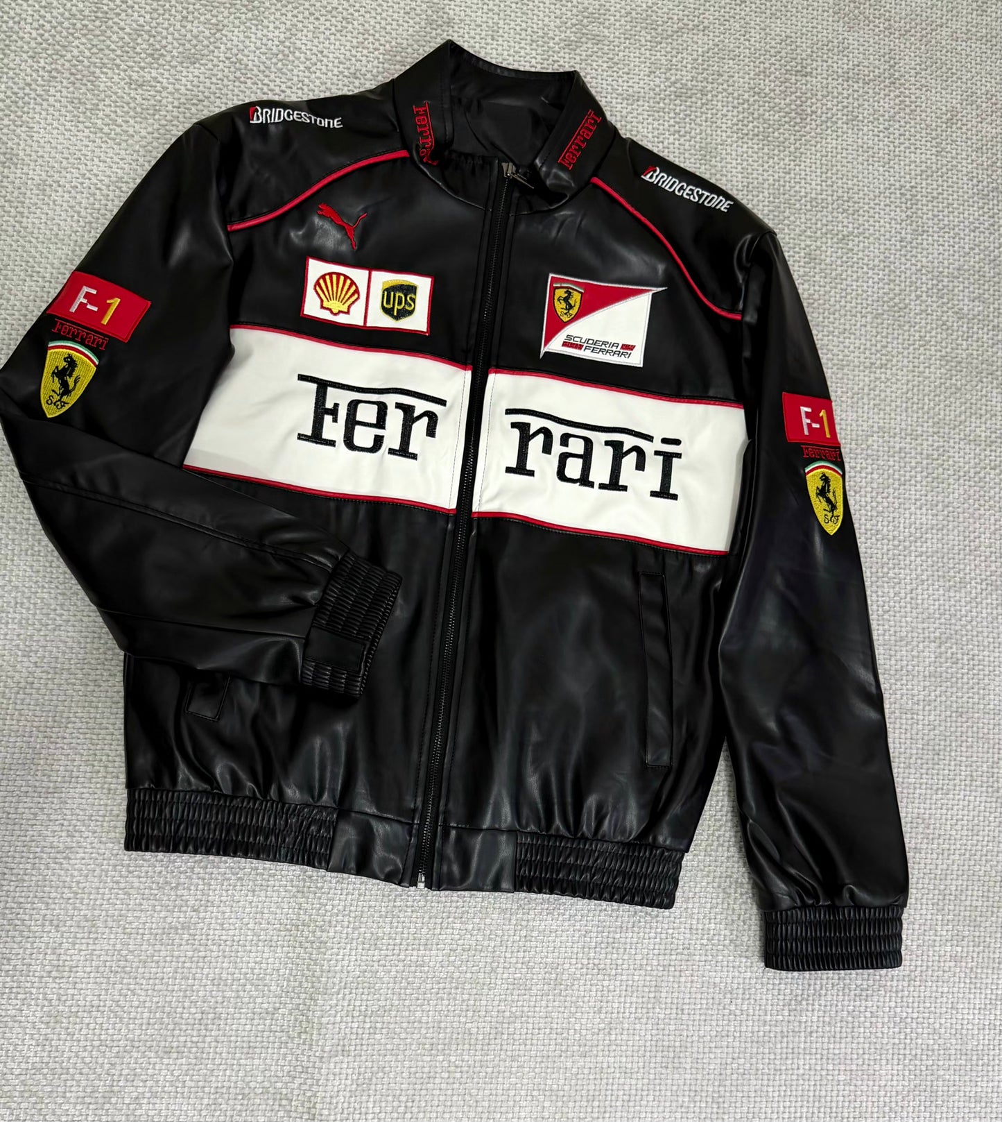 CASACA HOMBRE FERRARI CLASICO N/B