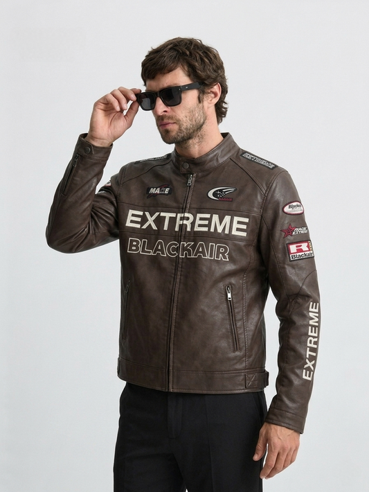 CASACA RACING EXTREME MARRON